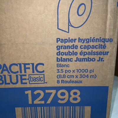 Georgia Pacific Envision 2-Ply Toilet Tissue Paper Rolls Jumbo