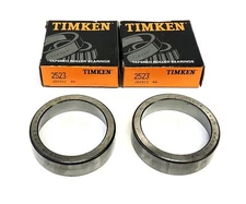 Timken Tapered Roller Bearing Cup 2523 [Lot of 2] NOS