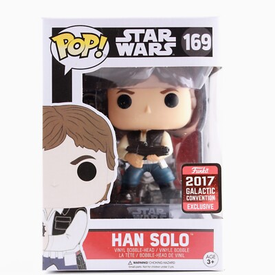 Funko Pop Star Wars - Han Solo - 2017 Galactic Convention Exclusive - #169