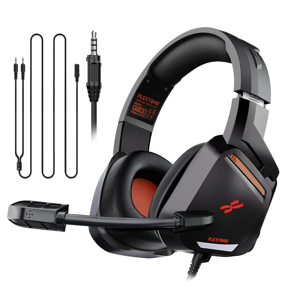 Gaming Headset Plextone G800 headset gaming ps4 headphone with microphone stand - Image 3 of 4