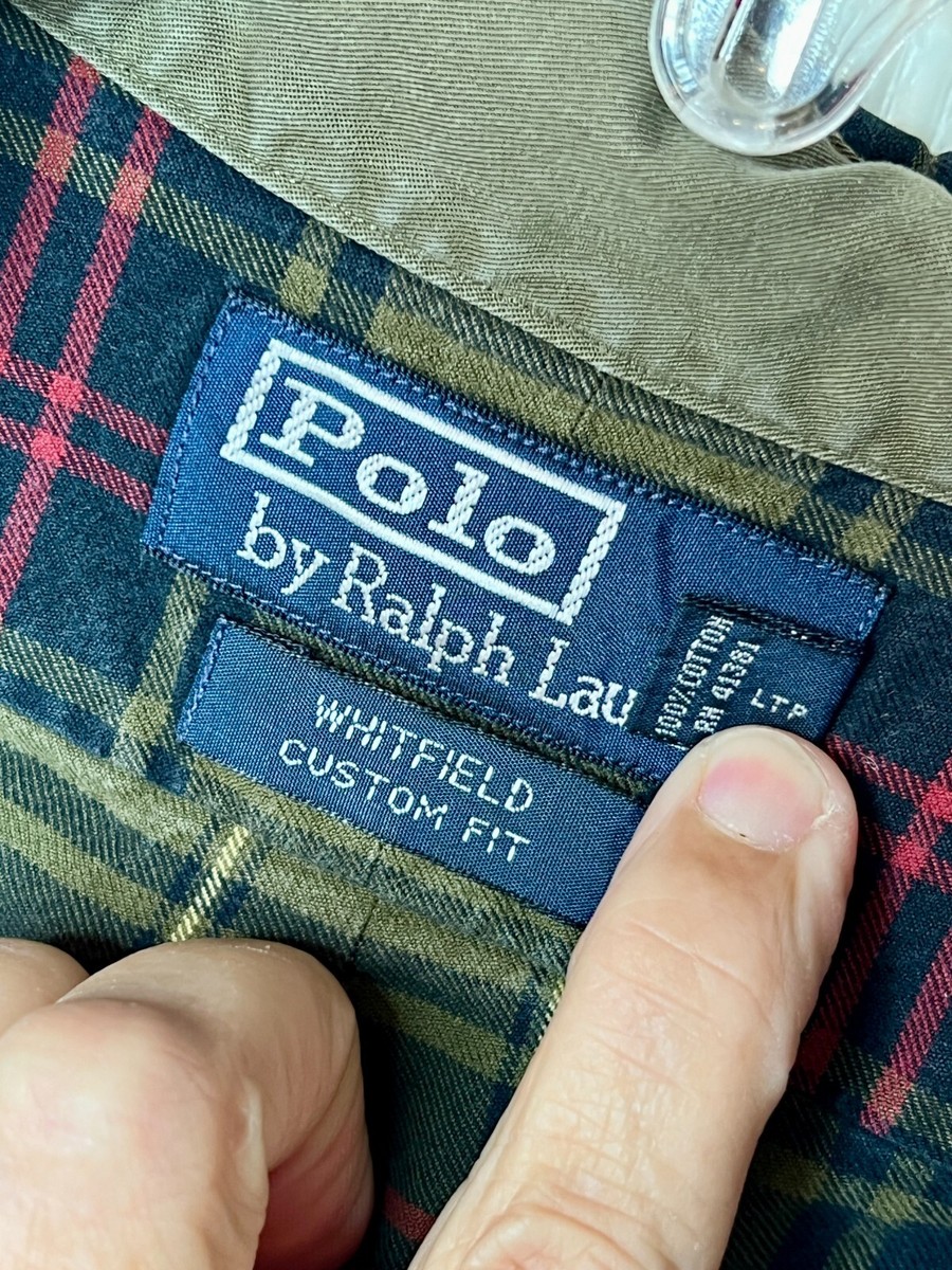 Vintage Polo Ralph Lauren Whitfield Button Up Shirt Mens Vintage Polo Ralph Lauren Whitfield Button Up Shirt Mens