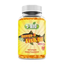 Omega-3 Fish Oil from Alaska Deep Sea, 1000mg, 100 Softgels