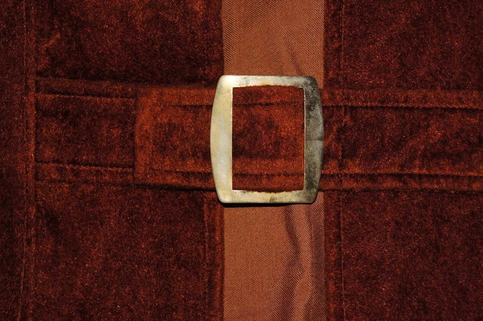 Colete Vintage Gary Norman Originals por Superior Pants Fivela de Metal Marrom Médio 1960 - Imagem 2 de 4