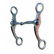 Pro Choice Stockman 6in Copper Snaffle Bit