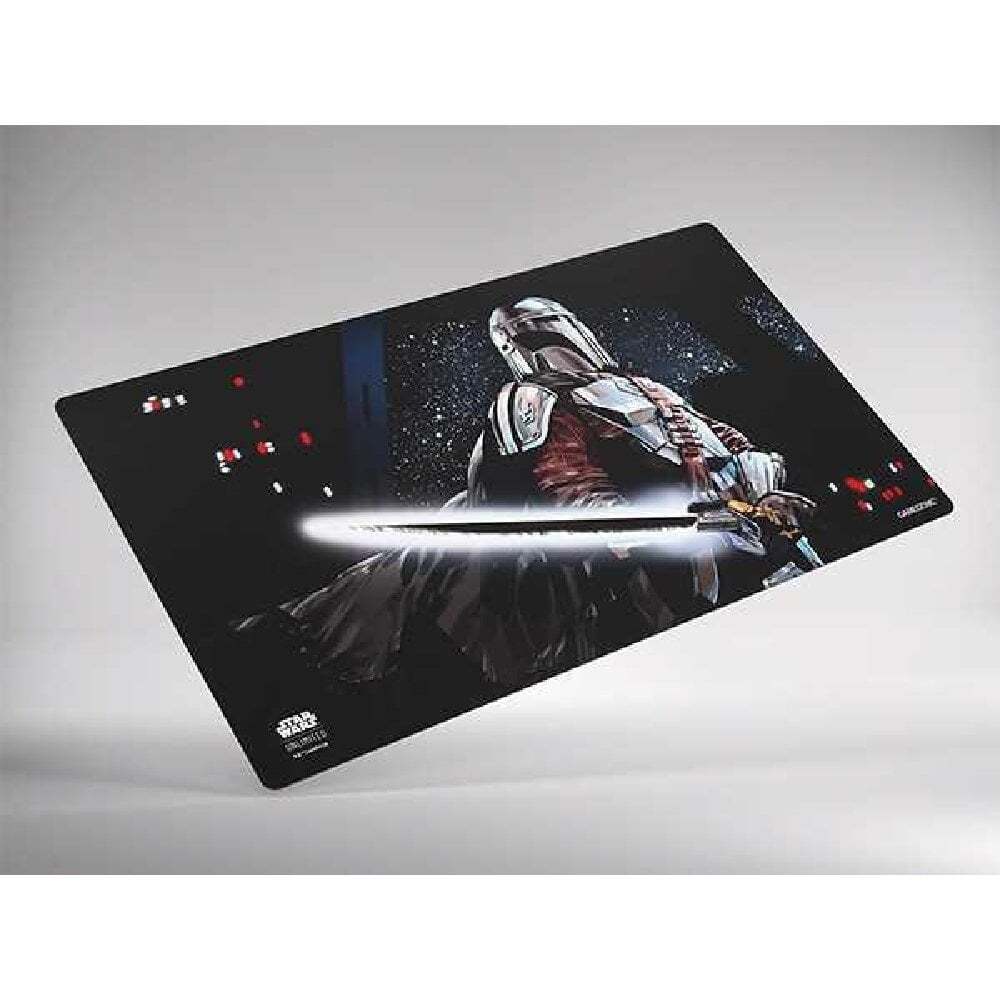 Star Wars Unlimited : Mandalorian with Dark Saber : Game Mat /Play Mat