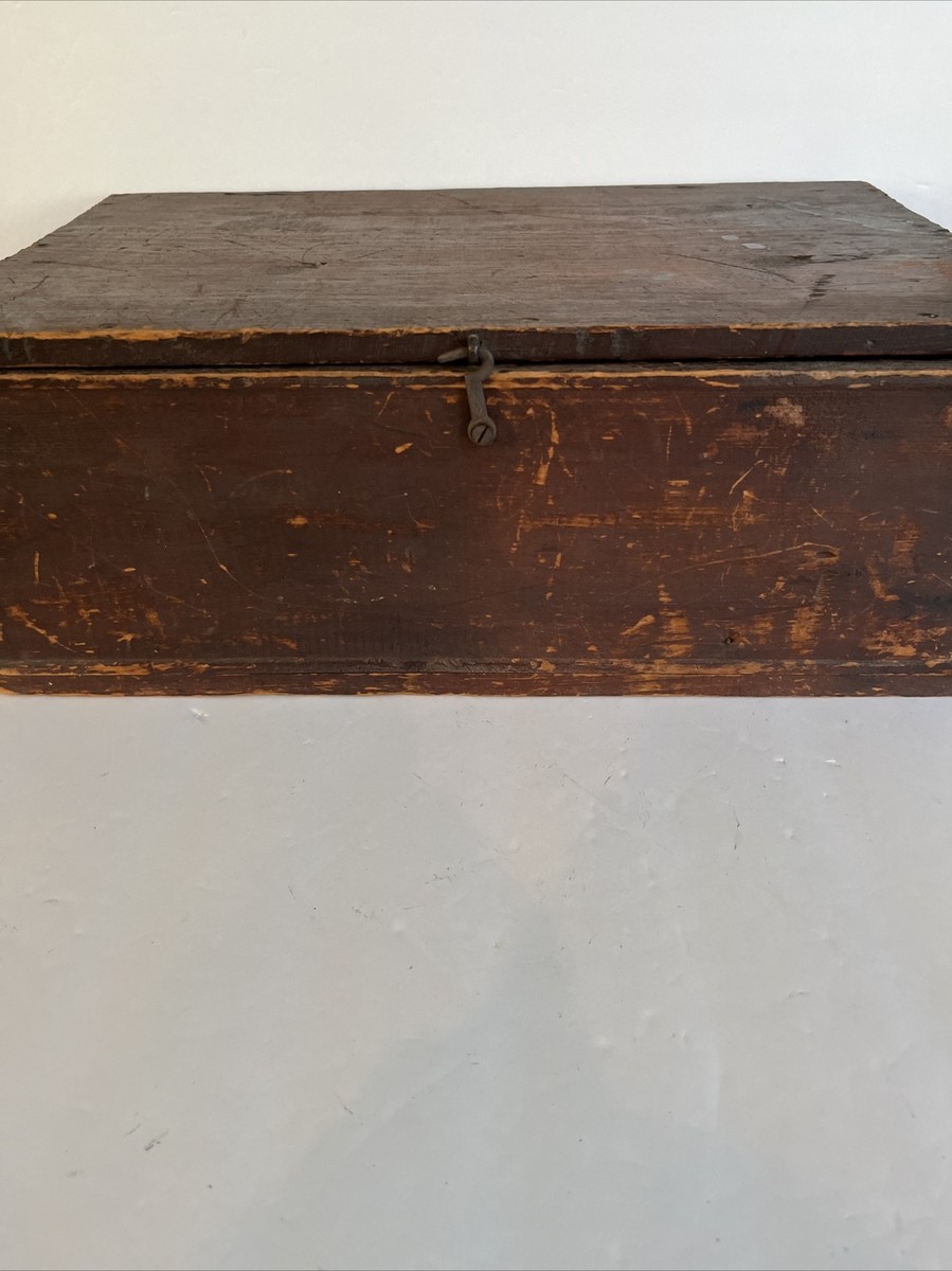 FRANK SIDDALLS SOAP Wood Box w/Orig Label W Shelf & Leather