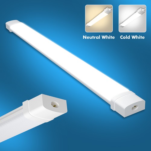 LED Batten Light Ceiling Tube Fluorescent 6500K 4FT 5FT 6FT 8FT Strip