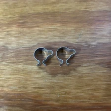 BICYCLE CABLE CLAMPS FITS HUFFY RAIL THE WHEEL SEARS & OTHERS VINTAGE NOS 5/8"