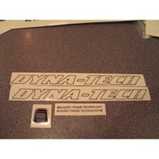 Raleigh DYNA-TECH decals