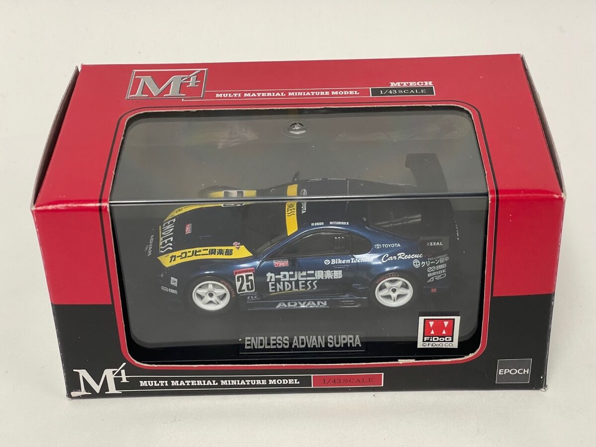 1/43 Ebbro M4 Endless Advan Toyota Supra JGTC #25 M4-09-C 1/43 Ebbro M4 Endless Advan Toyota Supra JGTC #25 M4-09-C