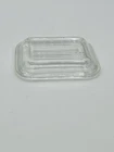 Vintage Pyrex 501-C Replacement LID ONLY Ribbed Glass Refrigerator Dish
