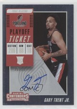 2018-19 Panini Contenders Variation Playoff Ticket 35/35 Gary Trent Jr Auto 3b3