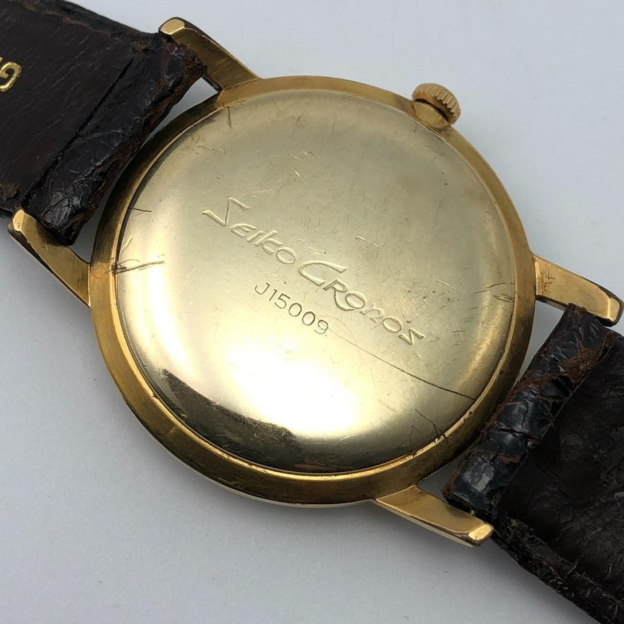 Seiko Chronos 1962 Vintage Hand-Wound Gold Plated Watch Ref Seiko Chronos 1962 Vintage Hand-Wound Gold Plated Watch Ref