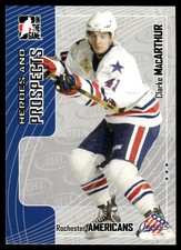 2005-06 In The Game Heroes and Prospects Clarke MacArthur #209