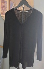 Michael Stars Button Ribbed Long light sweater size OS New With Tags.