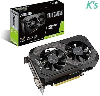 ASUS NVIDIA GeForce GTX 1660 SUPER 6GB DirectCU II GPU Boost 1845 MHz Used