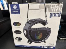 CLEVER BRIGHT LED Bluetooth Portable Speaker And Radio