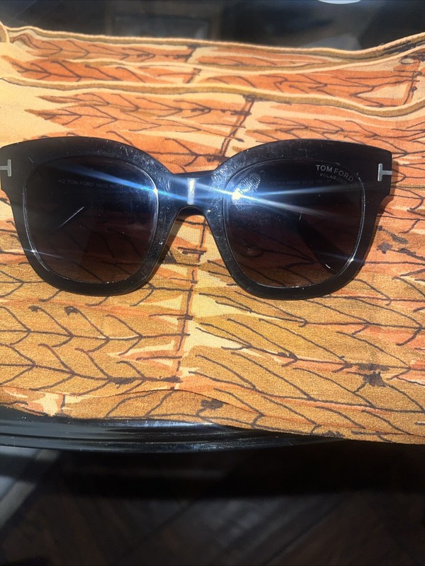 Tom Ford M2 Sunglasses Made In Italy Unisex Black Frames
