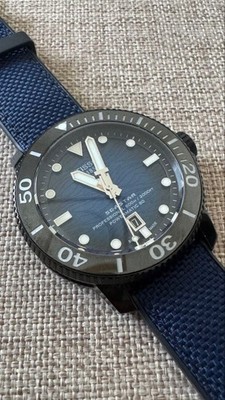 TISSOT Seastar 2000 Automatikuhr Navy Dial Diver 600m Water Resistant