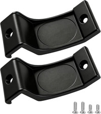 Shower Door Towel Bar Brackets for Bypass, Nylon Towel Bar Bracket, 2 Pcs