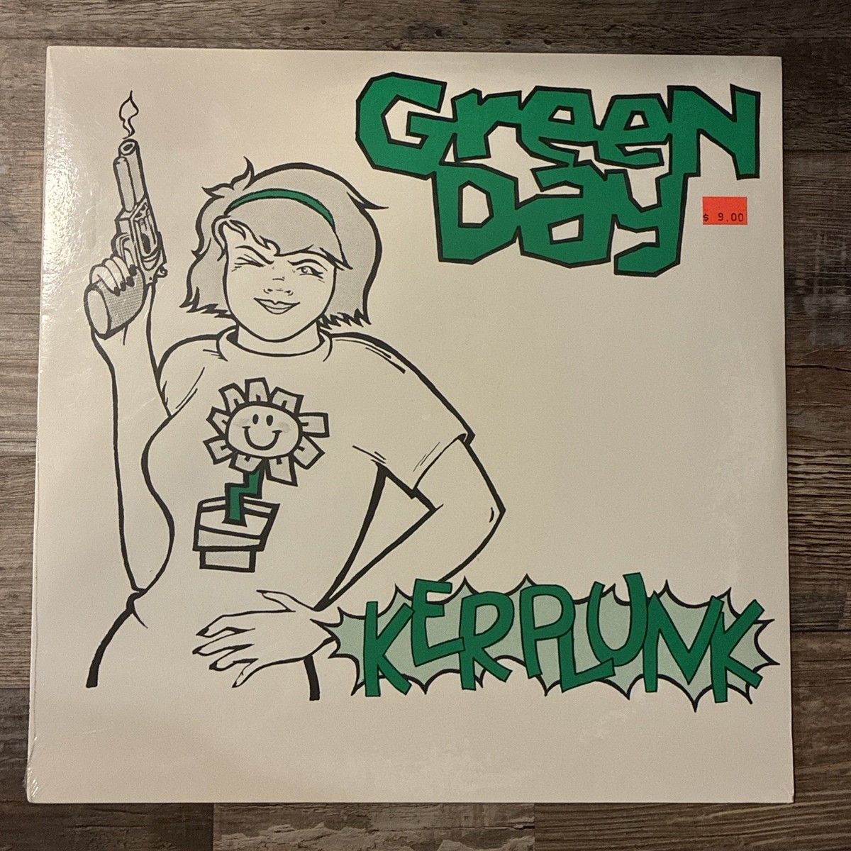 GREEN DAY Kerplunk! 1991 US ORIGINAL Vinyl LP MINT Lookout! STILL 