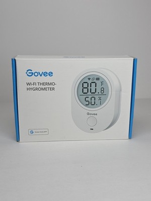 Termometro Igrometro Wi-Fi Govee H5179, Monitoraggio Da Smartphone, Precisione ±0.5°C, Compatibile Con IOS E Android
