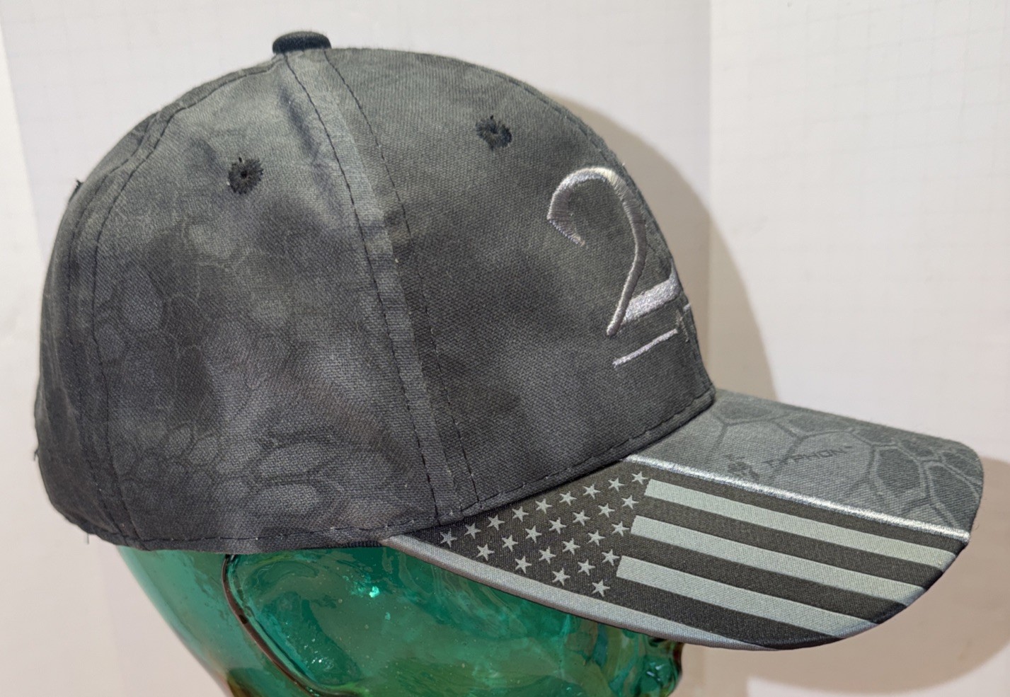 KRYPTEK 2nd Amendment 1791 Gray Strap Back Adj W/… - image 4