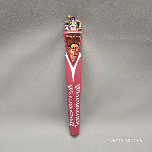 Weyerbacher Brewing Company Merry Monks Tripel Ale Beer Tap Handle 12" Tall