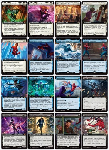MTG Spider-Man: EXTENDED ART Cards (SPM) - You Pick!