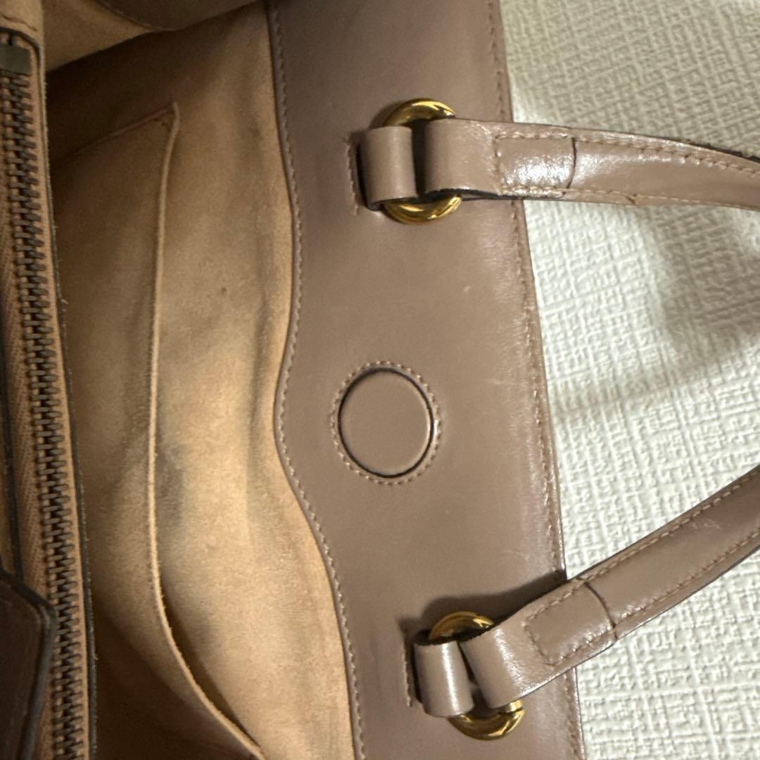 GUCCI Marmont GG Shoulder Hand Bag Magnetic Leather Beige Pink Gold Hardware thumbnail 16