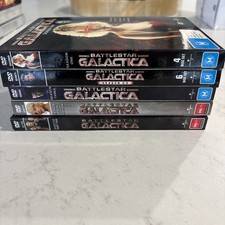 Battlestar Galactica The Complete Series Seasons 1-4 DVD Region 2,4,5 TV Series