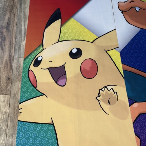 Pokémon Silver Tempest Charizard & Pikachu Promo Fabric Banner Set 6’x2’ - Bild 13 von 22