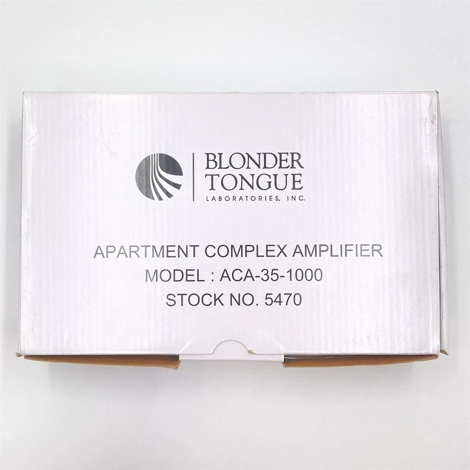 BLONDER TONGUE ACA-35-1000 APARTMENT COMPLEX AMPLIFIER - NEW - Image 2 of 3