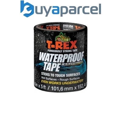 Shurtape 285987 T-REX Waterproof Tape 100mm x 1.5m SHU285987