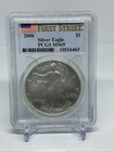2006 American Silver Eagle First Strike PCGS MS69