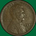 1923-S Lincoln Wheat Cent Very Good VG Coin #34315
