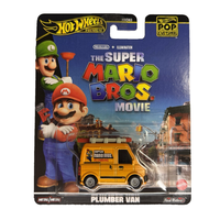 Hot Wheels Premium Super Mario Movie Plumber Van HXD63 Real Riders - Neu & Ovp✅