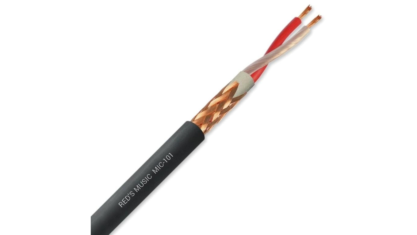 Кабель микрофонный (2x0,5 мм2) СТУДИЙНЫЙ МИКРОФОН-101/100 м/