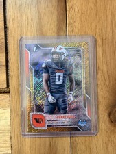 2025 Bowman University Chrome Anthony Hankerson #21 Gold Shimmer Refractor /50
