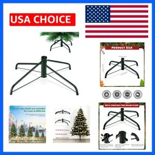 Folding Christmas for Artificial Tree  Universal Sturdy Metal Xmas Tree Base...