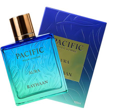 Rayhaan Pacific Aura - Citrus, Aromatic, Mint, Amber, Fresh - Eau de Parfum Spra