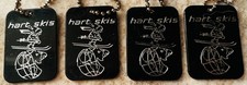 Vintage Hart Skis Advertising Plastic Keychain