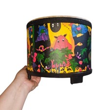 Remo Knock Off Kids Percussion Floor Tom Drum Jungle Rainforest