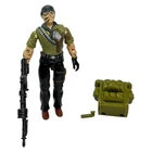 Vintage GI Joe Tunnel Rat 3.75" Action Figure Near Complete 1987 Hasbro Used