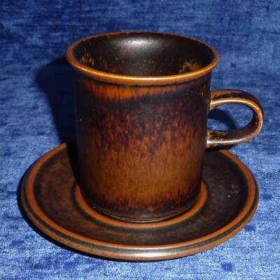 Arabia Ruska Finland, Kaffeetasse + Untertasse (N°6) *neuwertig*