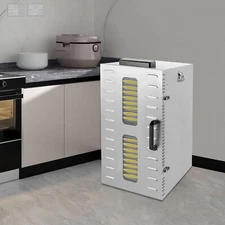 Commercial Dehydrator 22 Stainless Steel Trays Fruit Vegetable Food Dry Machine