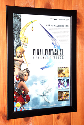 Final Fantasy XII 12 Revenant Wings Nintendo DS Small Poster Old