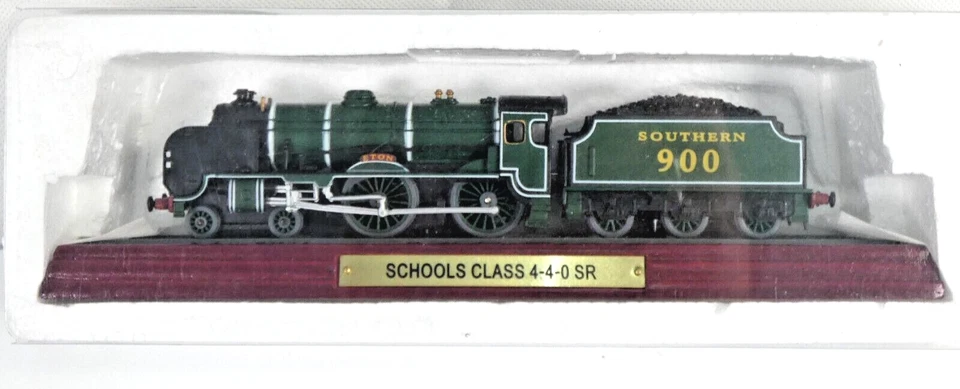 Locomotora de vapor Atlas Schools clase 4-4-0 SR Southern modelo estático diorama juguete Foto 2 de 4