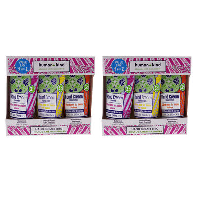Hand Cream Trio - Pack of 2 by Human+Kind for Unisex - 3 x 1.7 oz