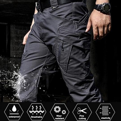 Pantalones de carga para hombre ejército militares pantalones pantalones para correr | eBay